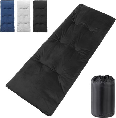 وسادات سرير النوم (75 بوصة × 28 بوصة) مع أشرطة مرنة قابلة للحمل للخارج والمشي لمسافات طويلة، وسادة سرير تخييم سميكة وناعمة من القطن، مقاومة للماء in Kuwait