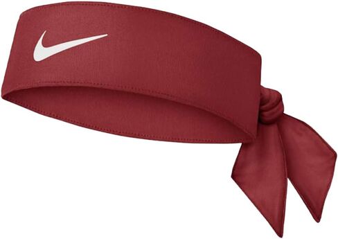 ربطة رأس رياضية Nike Dri-Fit Premium Swoosh، ناعمة وممتصة للعرق، عرض 1.5 بوصة، للجنسين in Kuwait
