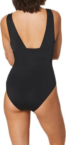 بدلة سباحة نسائية من Andie Swim قطعة واحدة من Mykonos - بدلة استحمام مضغوطة، تحكم في البطن، تغطية متوسطة، ملاءمة عادية للجذع in Kuwait