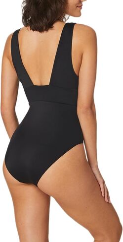 بدلة سباحة نسائية من Andie Swim قطعة واحدة من Mykonos - بدلة استحمام مضغوطة، تحكم في البطن، تغطية متوسطة، ملاءمة عادية للجذع in Kuwait