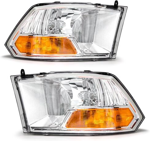 2006 2007 2008 2009 Dodge Ram Headlight Assembly for 2006-2008 do dge RAM 1500/2006-2009 Dodge Ram 2500 3500 Clear Chrome Horp in Kuwait