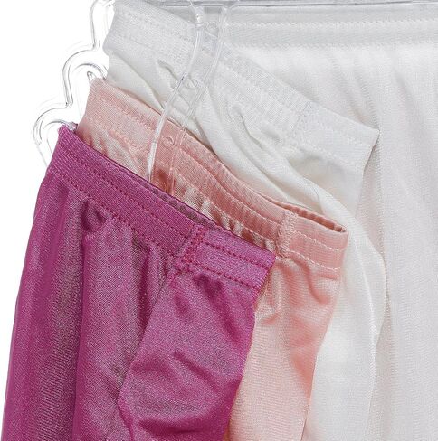 Vanity Fair Women's High Waisted Underwear, Full Coverage Ladies Panties, Perfectly Yours Briefs, Nylon - Raspberry Haze/Bare Pink/Glacier White, 9 in Saudi Arabia