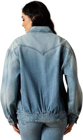 ARIAT Womens Cheyenne Denim Bomber Jacket in Saudi Arabia