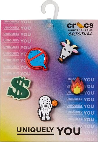 Crocs Jibbitz 5-Pack Sport Shoe Charms | Jibbitz, Beast Mode, One Size in Saudi Arabia
