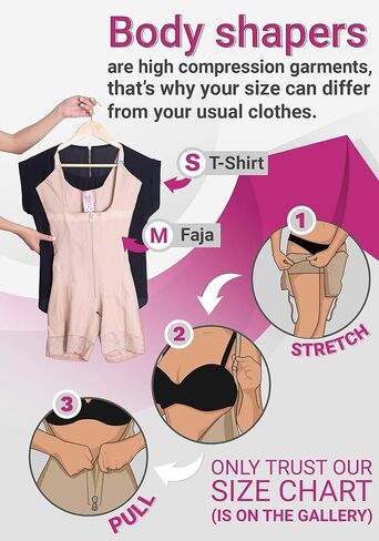 Salome Fajas Colombianas Shapewear for Women Postparto and Postsurgery Reductoras y Moldeadoras in Saudi Arabia