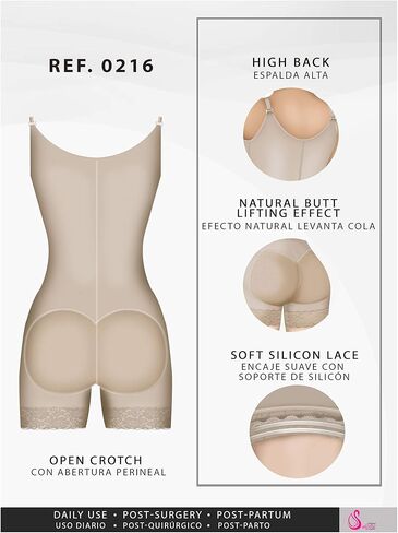 Salome Fajas Colombianas Shapewear for Women Postparto and Postsurgery Reductoras y Moldeadoras in Saudi Arabia