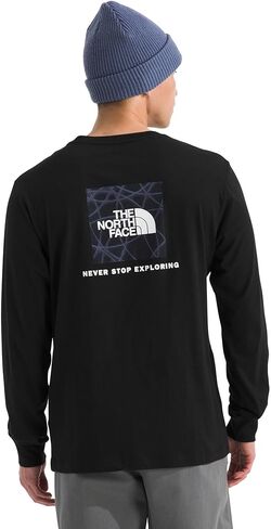 تي شيرت رجالي من The North Face Evolution Sun Halos Box NSE بأكمام طويلة in Saudi Arabia