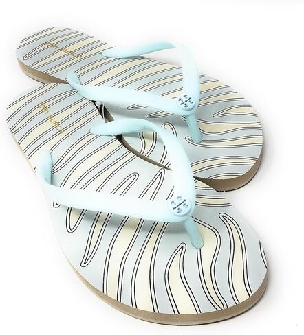 Tory Burch 144177 Women's Chelsea Flip Flop Sandals (Pearl Blush Gemini Link - Pearl Blush, US Footwear Size System, Adult, Women, Numeric, Medium, 9) in Saudi Arabia