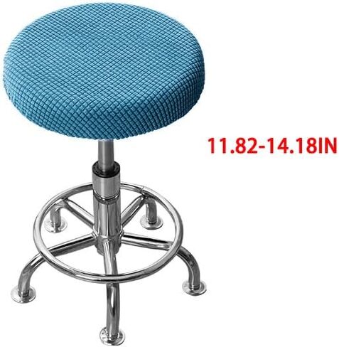 2PCS Round Stool Covers,Round Seat Cushions for Chairs Stool Slipcovers for Chairs Stool Slipcovers in Saudi Arabia