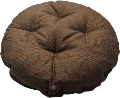Stool Covers Round Memory Foam Bar Stool Cushion Round Cushion with Non-Slip Backing and Elastic Band Coffee 16 inches in Saudi Arabia