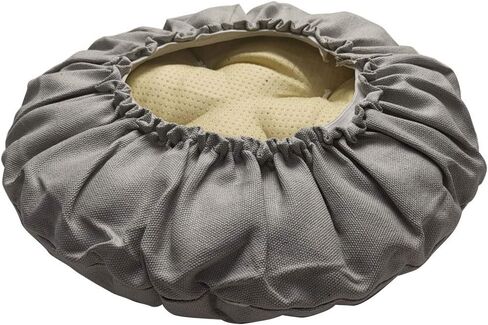 Stool Covers Round Memory Foam Bar Stool Cushion Round Cushion with Non-Slip Backing and Elastic Band Coffee 16 inches in Saudi Arabia