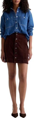 AG Women's Evie a Line Mini Skirt in Saudi Arabia