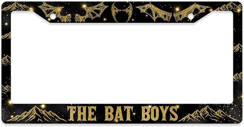 Baby Alien Cute Star Movie License Plate Frame for Car Truck Sedan SUV, Plastic License Frame, Durable Frame, Car Plate Frame, Car Accessories for Women Men, Christmas Car Gifts in Kuwait