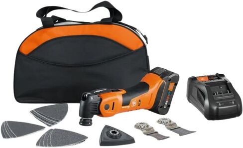 Fein Multimaster AMM 700 1.7 Q AS Cordless Oscillating Kit with 18V AMPShare Battery System - Powered Cordless Multi Tool - Batteries Not Included - 71293761090 in Saudi Arabia
