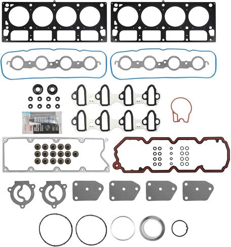 PHILTOP HS26191PT ES72173 Head Gasket Set Fit for Chevy/GMC/Cadillac/Pontiac/Hummer/Buick, 2002-2011 Silverado 1500, 2002-2011 Avalanche Suburban 1500,Tahoe,4.8L,5.3L,Head Gasket Kit in Kuwait