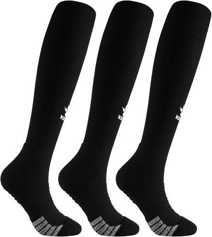 KELME Grip Socks Soccer (1/3 pairs) Sport Knee High Socks for Adult Youth Kids in Saudi Arabia