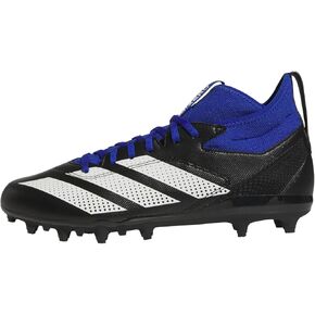 Adidas Men's Adizero Impact.2 أحذية كرة القدم الأمريكية ، رمادي/أسود/رمادي ، 8 in Kuwait
