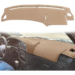 حصيرة غطاء لوحة القيادة مناسبة خصيصًا لسيارة Toyota Camry 1994 1995 1996، غطاء لوحة القيادة وغطاء السجاد J219 (أسود) in Kuwait