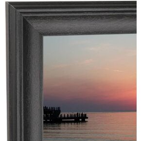 21x25 inch Picture Frame Solid Wood Black,Suitable for Panoramic Photo Frame, Posters,Painting,Group Photo,Puzzle (A23B2125) in Saudi Arabia