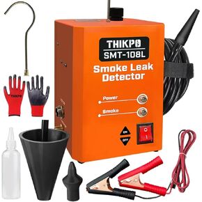 THIKPO Automotive Smoke Machine with Built-in Air Pump, Smoke Leak Detector for EVAP Vacuum, Pipe System, Fuel Leakage, 12V DC Vehicle Leakage Diagnostic Tester in Kuwait