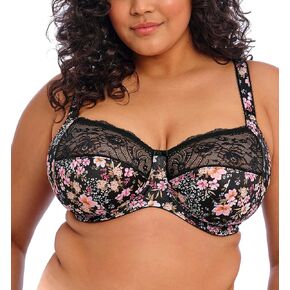 Elomi Women's Plus Size Morgan Banded Underwire Stretch Lace Bra, White, 38G in Kuwait