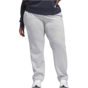 adidas Womens Essentials Logo Fleece Drawstring Pants Plus Casual Drawstring - Grey in Kuwait