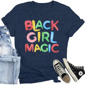 Black History Month Shirts Melanin African American Women T-Shirts Juneteenth Tshirt in Kuwait