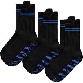 Joe & Bella Gripper Socks for Women and Men – 3-Pack Non-Skid Hospital Socks with Pull-On Aid in Saudi Arabia