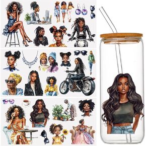 WANDIC 3 Sheets Village Church UV DTF Wraps Stickers,Religion Rub on Transfers Furniture Stickers Waterproof Transfers Window Decals for Glass and DIY Crafts in Kuwait