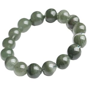 Lucky Bracelet, Feng Shui Bracelet,Feng Shui Wealth Crystal Bracelet Green Phantom Quartz Crystal Bracelet Crystal Amulet Talisman for Prosperity Money Good Luck,8MM(8MM) in Saudi Arabia