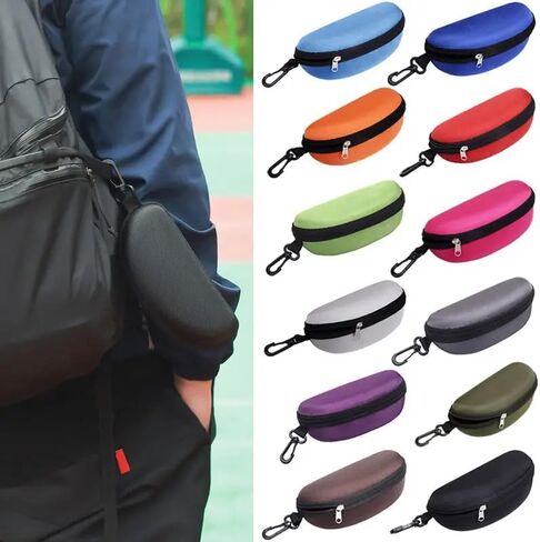 Sunglasses Pouch and Durable Waterproof Eyewear Case, with Sturdy Zipper for All in Saudi Arabia