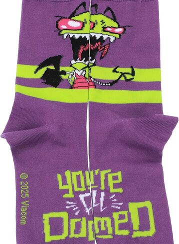 جوارب Bioworld Invader Zim Fun Characters للرجال مكونة من 5 قطع كاجوال in Kuwait