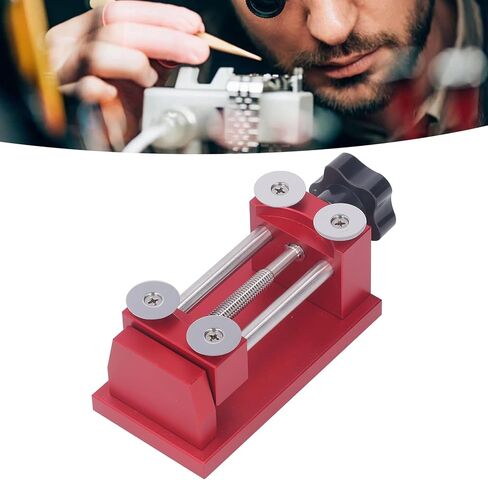 Yosoo Health Gear Watch مدي مزيل مدي فتاحة عدة المشبك، 4 شفرات مستديرة أداة إزالة مدي ساعة منضدة المهنية أداة إزالة مدي ساعة أداة فتح القضية الخلفية لصيانة الإصلاح in Saudi Arabia