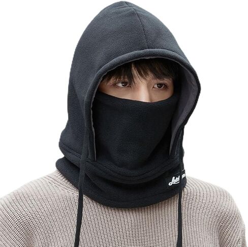 Winter Fleece Ski Mask for Men Women Balaclava Face Mask Windproof Thermal Hood Winter Full Face Neck Cover Warmer in Saudi Arabia