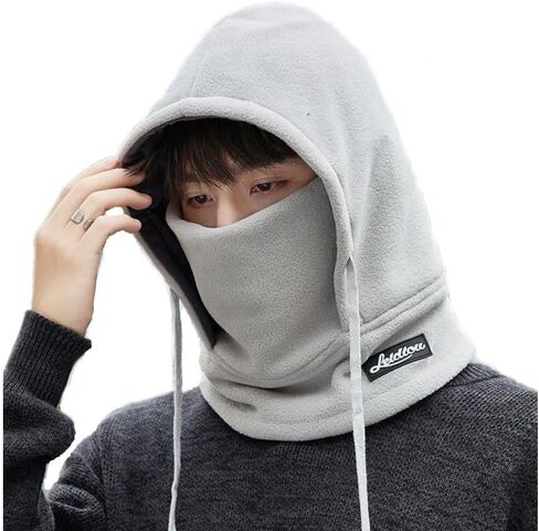 Winter Fleece Ski Mask for Men Women Balaclava Face Mask Windproof Thermal Hood Winter Full Face Neck Cover Warmer in Saudi Arabia