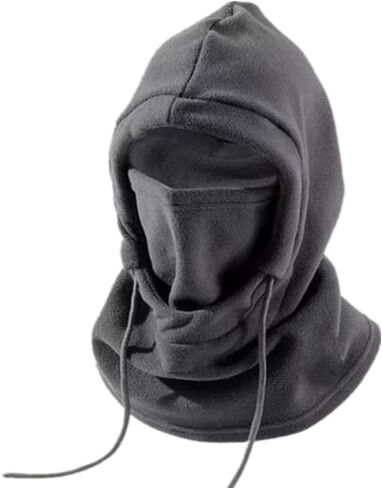 Winter Fleece Ski Mask for Men Women Balaclava Face Mask Windproof Thermal Hood Winter Full Face Neck Cover Warmer in Saudi Arabia