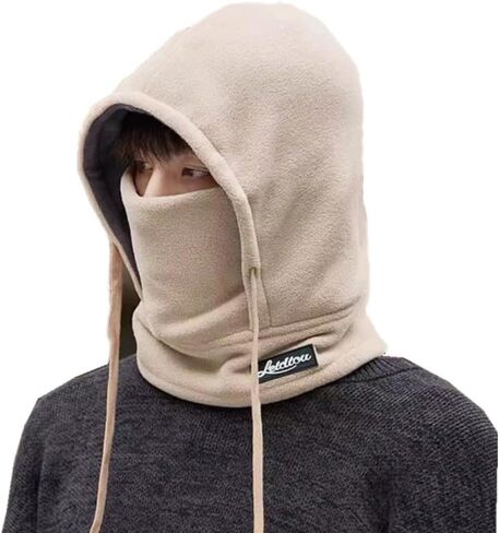 Winter Fleece Ski Mask for Men Women Balaclava Face Mask Windproof Thermal Hood Winter Full Face Neck Cover Warmer in Saudi Arabia