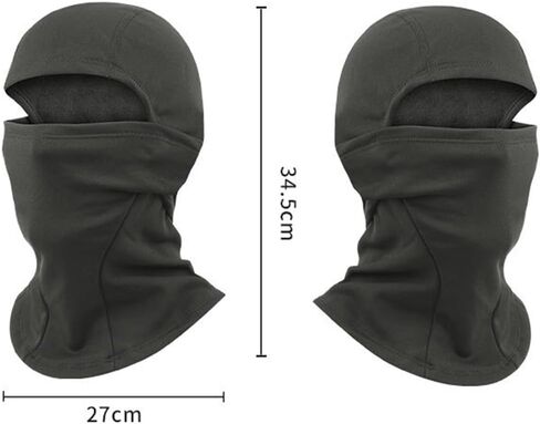 Balaclava Face Mask for Men Women Cold Weather Ski Mask with Temperature-Locking and Skin-Friendly Fabric in Saudi Arabia