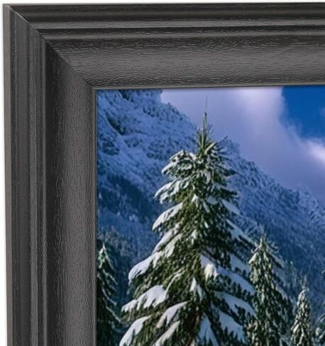 إطار صورة بانورامي مقاس 14 × 32 إطار صورة من الخشب الصلب الأسود مقاس 14 × 32 بوصة إطار رسم مقاس 14 × 32 بوصة (S23B1432) in Saudi Arabia