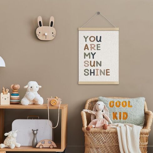 Boho You Are My Sunshine Poster Hanger Frame 12x16 Inch, Boho Room Decor Girl Boy, Sunshine Wall Art Decor for Boys Girls Room Bedroom Playroom in Saudi Arabia
