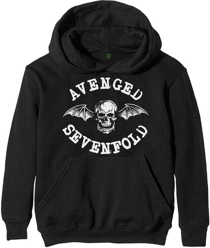 Rock Off officially licensed products Avenged Sevenfold Deathbat The Stage Official Unisex Hoodie Hooded Top in Saudi Arabia