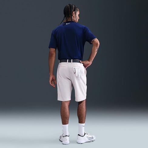 بولو الجولف Dri-FIT للرجال من Nike Tour (أزرق فويد/بني باروكي/عاجي شاحب) in Kuwait
