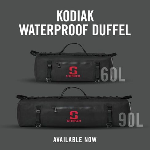 حقيبة صيد مقاومة للماء من Striker Kodiak - حقيبة صيد متينة مقاومة للطقس مع أحزمة كتف قابلة للتعديل والإزالة، 90 لتر in Saudi Arabia