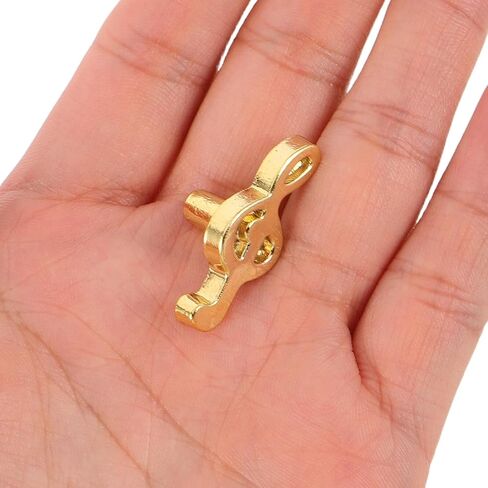 Garneck 10pcs Musical Note Cabinet Drawer Knobs Metal Single Hole Pulls for Kitchen Wardrobe Doors Cupboards Stylish Furniture Handles with Smooth Edges in Saudi Arabia