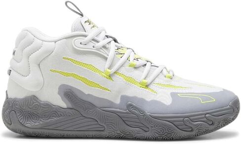 PUMA Mens Mb.03 Hills Lace Up Basketball Sneakers Shoes Court - Grey - Size 9.5 M in Saudi Arabia