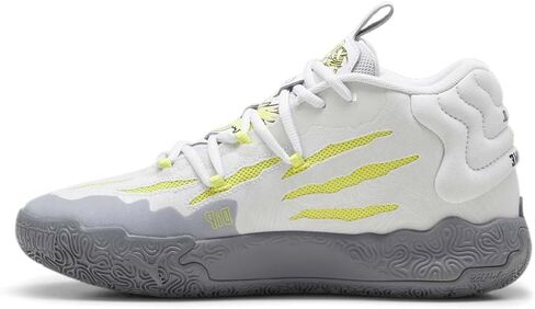 PUMA Mens Mb.03 Hills Lace Up Basketball Sneakers Shoes Court - Grey - Size 9.5 M in Saudi Arabia