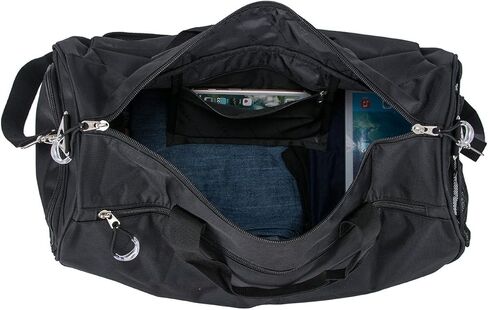Kuston Sports Small Gym Bag for Men and Women Travel Duffel Bag Workout Bag with Shoes Compartment&Wet Pocket in Saudi Arabia
