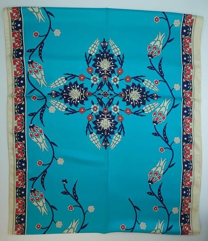 Turkish Scarf - 100% Silk Tulip Design | Luxurious and Comfortable Women’s Scarf in Saudi Arabia