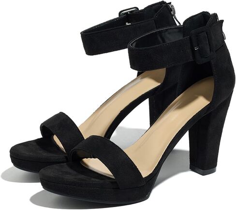 تمنع صندل منصة كعب مكتنزة أحذية اصبع القدم المفتوحة للنساء in Kuwait