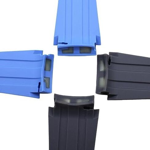 أحزمة ساعة من السيليكون لساعة Omega x Swatch Moonswatch - نمط منسوج ناعم ومريح، تصميم بدون فجوة، دبوس بديل سريع الفك للسوار الأصلي Speedmaster -20 مم in Saudi Arabia